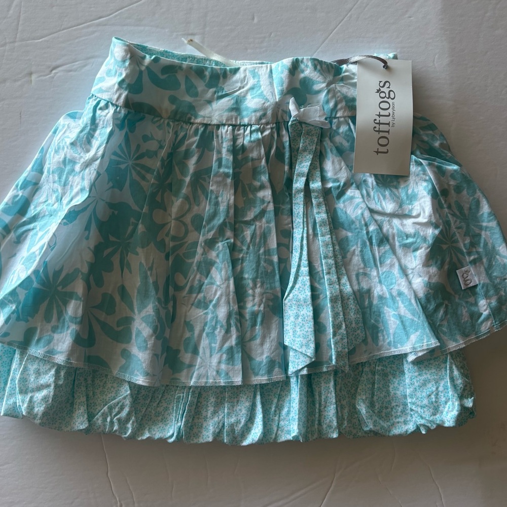 NWT Tofftogs floral skirt size 92 Eu ~ 2tUS